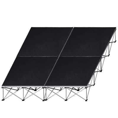 8' x 8' x 16" IntelliStage Small Stage Bundle
