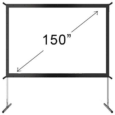 Projector Screen 150 Inch