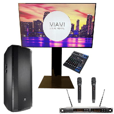 Large 2 Mic Karaoke Bundle