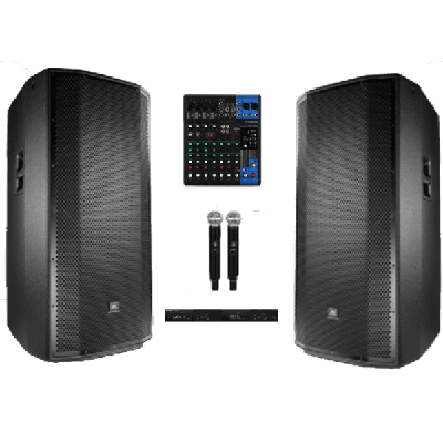 Shure Premium Dual Microphone and Speaker Bundle