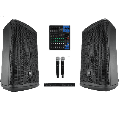 Shure Dual Microphone and Speaker Bundle