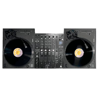 DJM 900 NX2 Mixer & Turntables Bundle