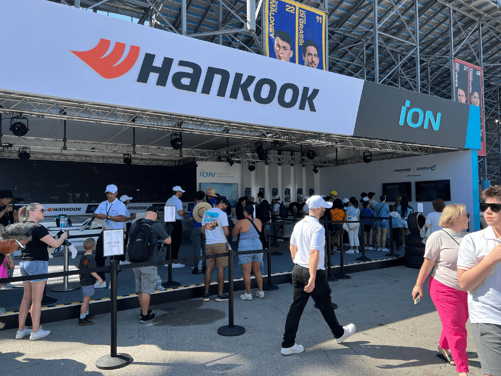 Electrifying Atmosphere at Formula E Prix event produced by Miami Sound Rental