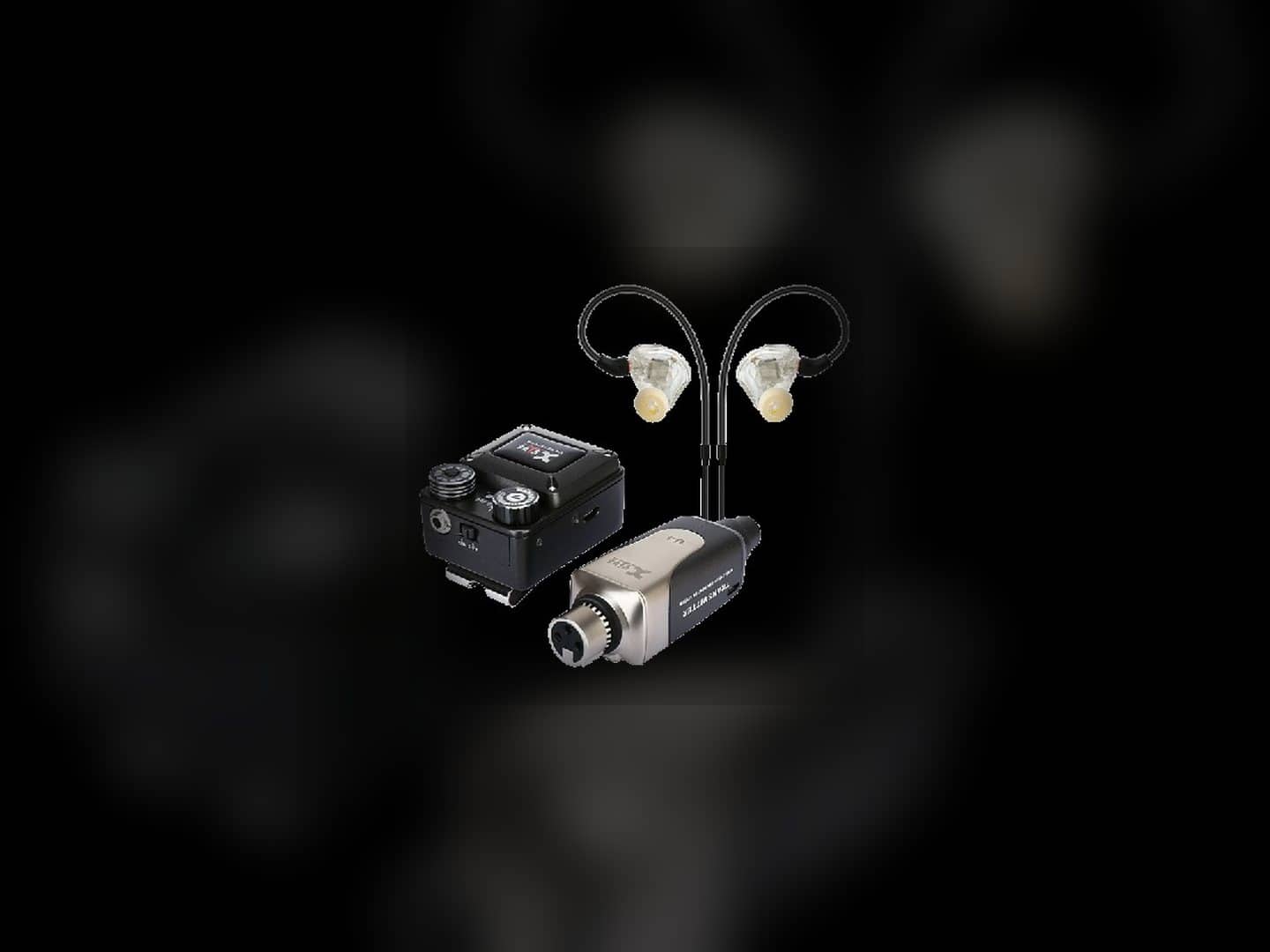 In-ear monitor system with bodypack, receiver, and earpieces