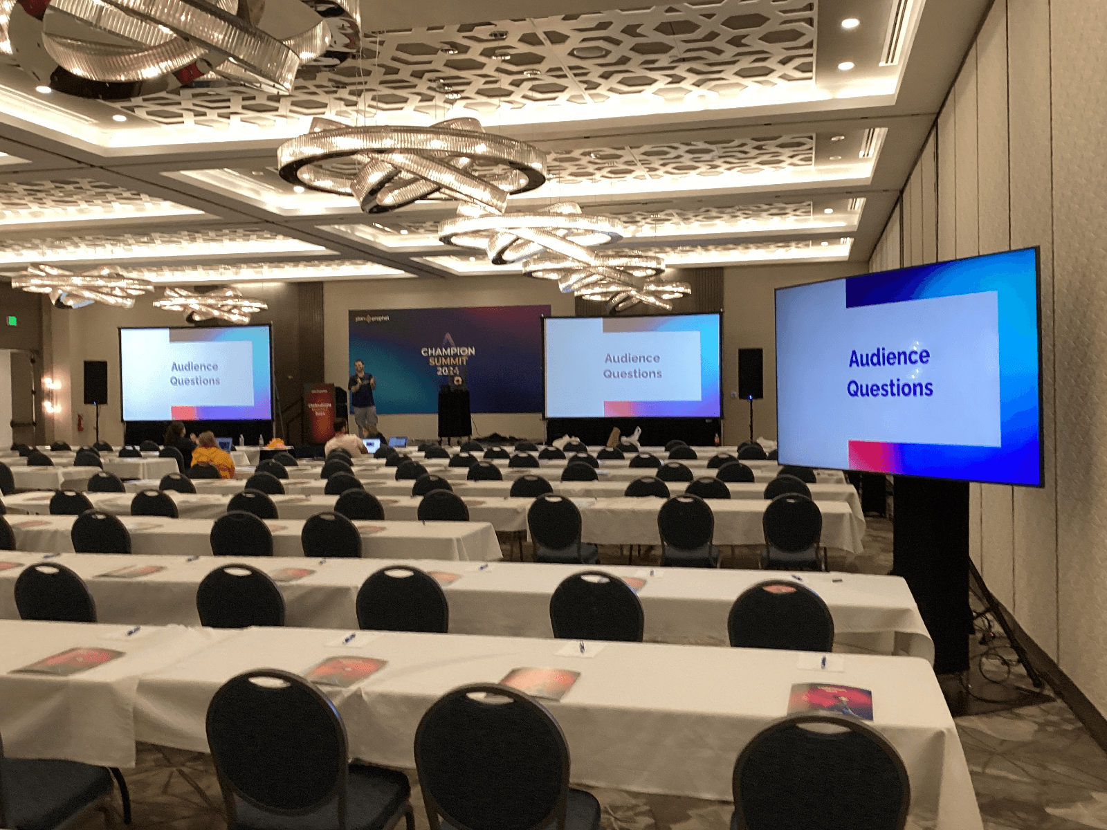 Success at PlanProphet 2024 event production by Miami Sound Rental