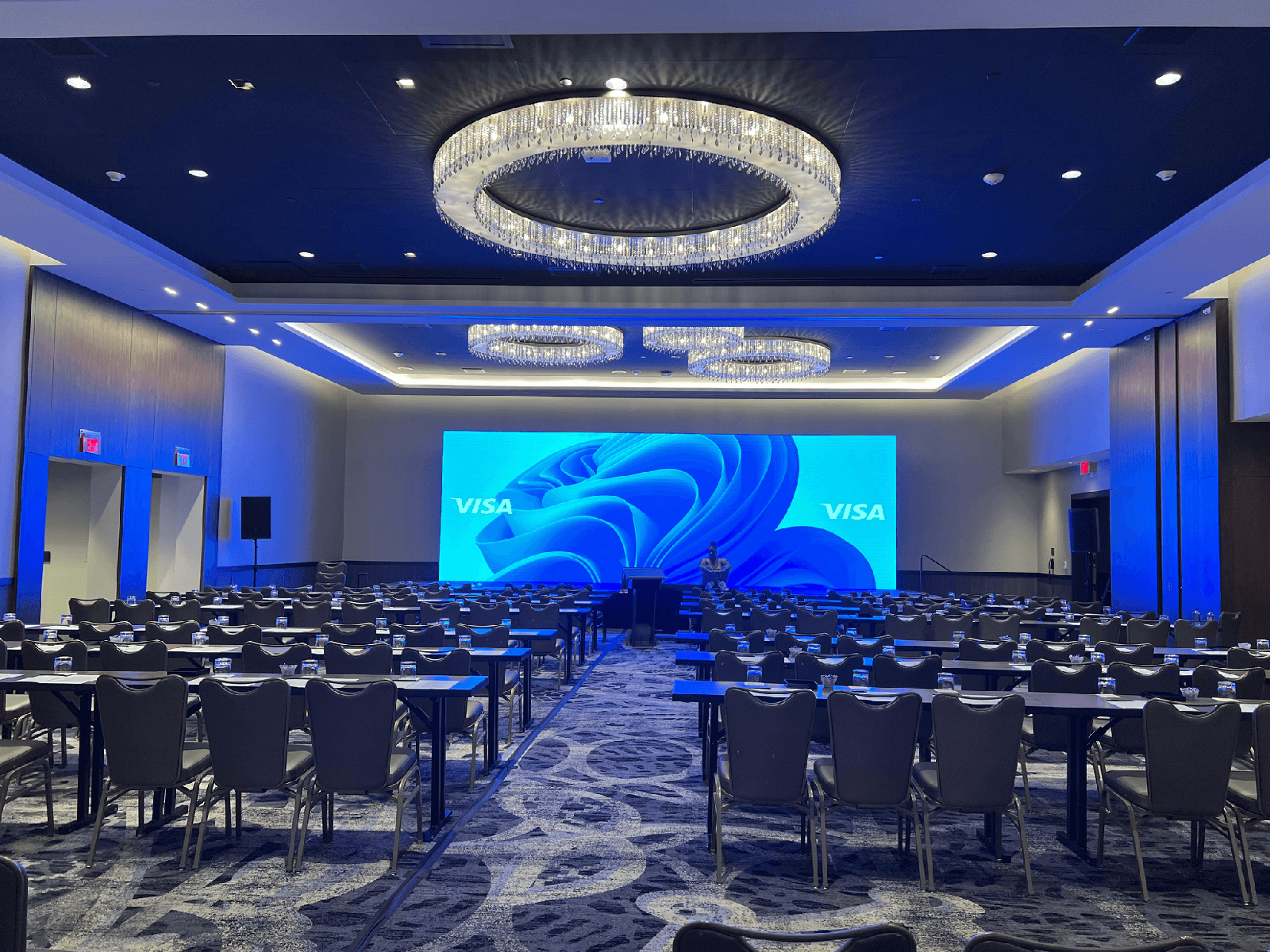 Caribbean Payments Conference event production by Miami Sound Rental