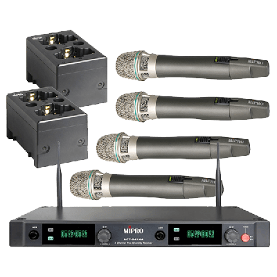 MiPro 4 Wireless Mic Bundle used for Anual Conference College Music Society at the Marriot