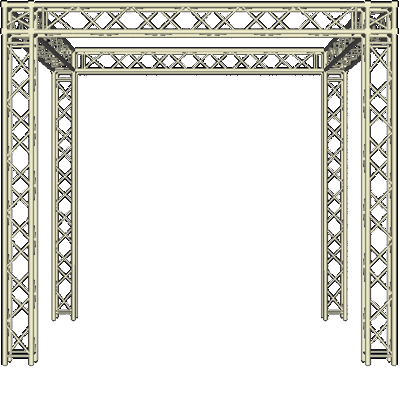 Cube Stage Truss Bundle
