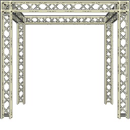 Cube Stage Truss Bundle