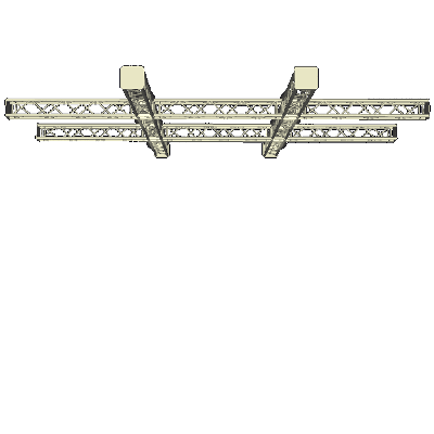 Suspended Hashtag Truss Bundle