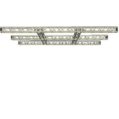Suspended Triple Truss Bundle