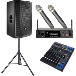 Wireless Mic and Speaker Bundle