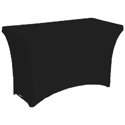 4ft Black Table Cloth Cover 