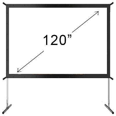 Projector Screen 120 inch