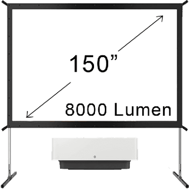 8000-lumen-projector-+-150-screen-bundle - #0