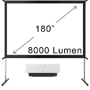 8000-lumen-projector-+-180-screen-bundle - #0