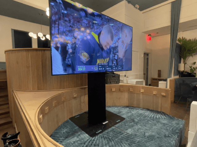 85-hd-smart-tv-screen-on-truss - #3