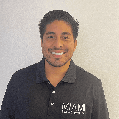 Miami Sound Rental production technician 2