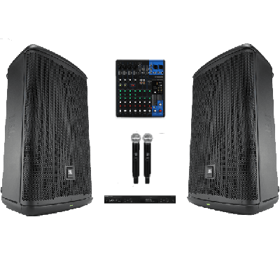 Shure Dual Microphone and Speaker Bundle