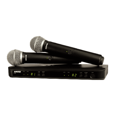 shure-blx288sm58-dual-wireless-microphones - #0