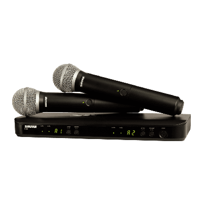 Shure BLX288/SM58 Dual Wireless Microphone Bundle