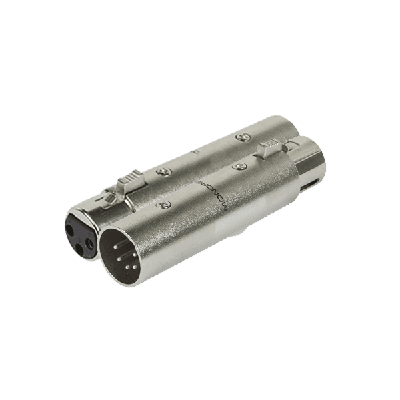 5M pin to 3F pin DMX Converter 