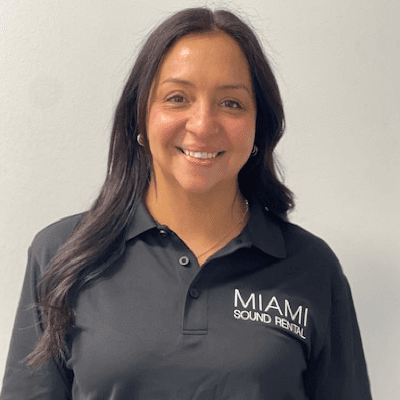 Miami Sound Rental production technician 3
