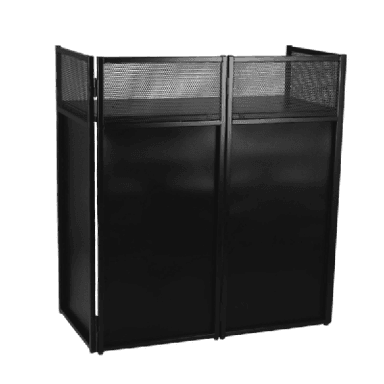 black-portable-dj-booth - #0