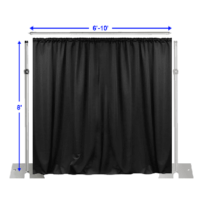 8' Pipe and Drape Bundle