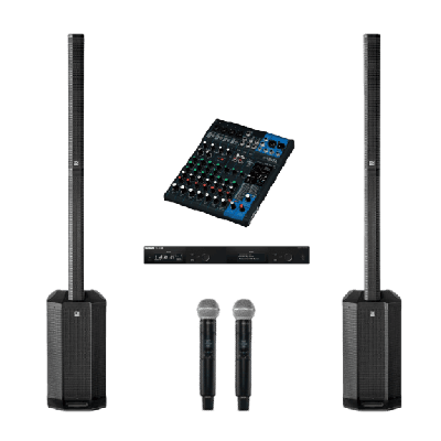 Premium Dual Microphone & Polar Speaker Bundle 