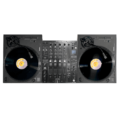 DJM 900 NX2 Mixer & Turntables Bundle