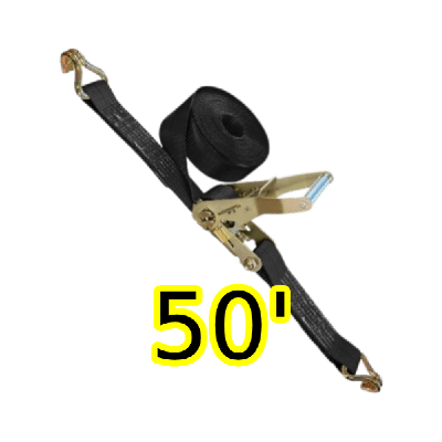 50' Heavy Duty Rachet Straps