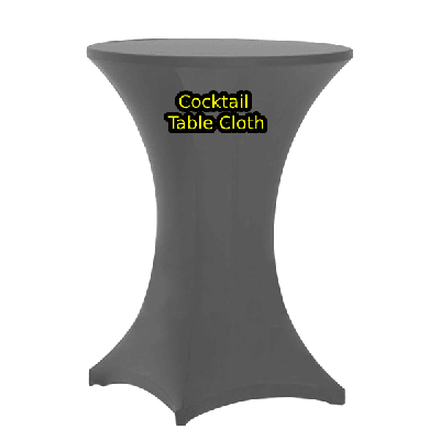32" Cocktail Table Cloth
