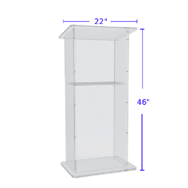clear-acrylic-podium - #0