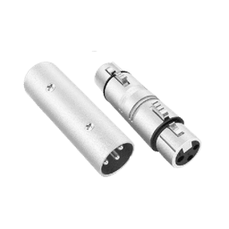 XLR Male to Female Adapter