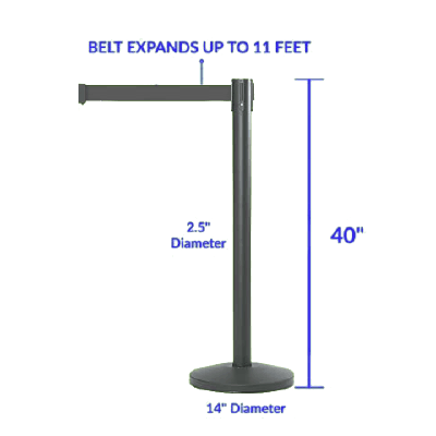 Retractable Stanchion