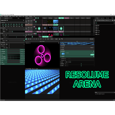 Resolume Arena Live Visuals Software