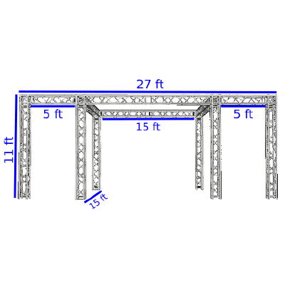 Truss Cube with side extensions Bundle