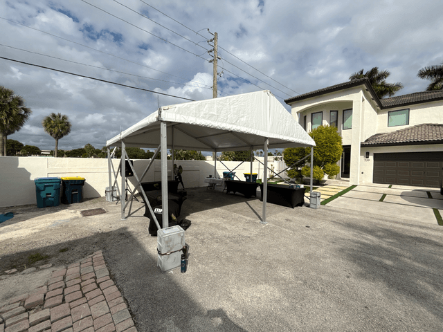 20-x20--tent-with-concrete-ballasts - #1