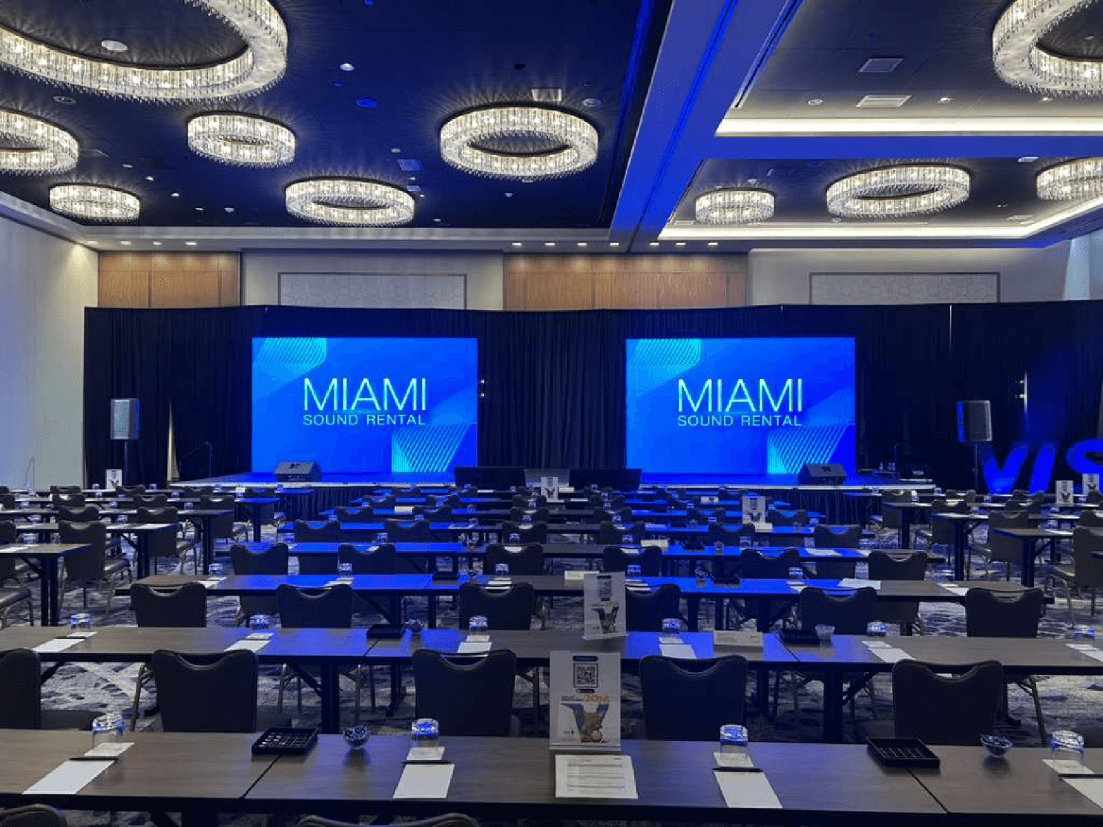 Visa Summit 2026 event produced by Miami Sound Rental