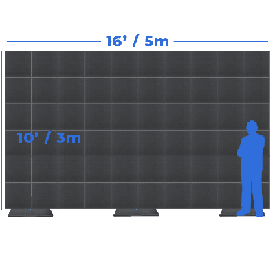 Frameless Medium Video Wall Bundle- Ultra High Res