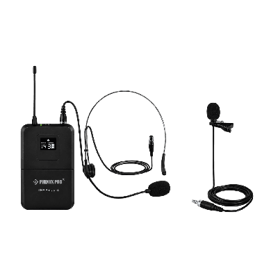 Phenyx Pro UHF BodyPack Microphone lapel