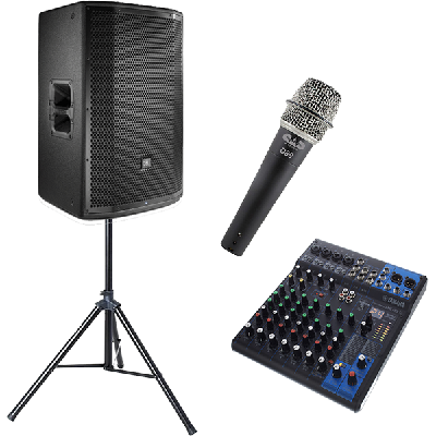 Microphone and Speaker Bundle