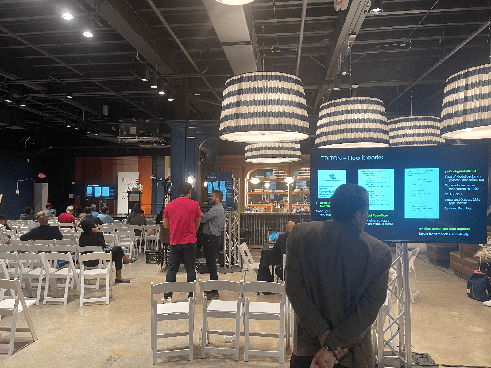 Data Science Salon event production by Miami Sound Rental