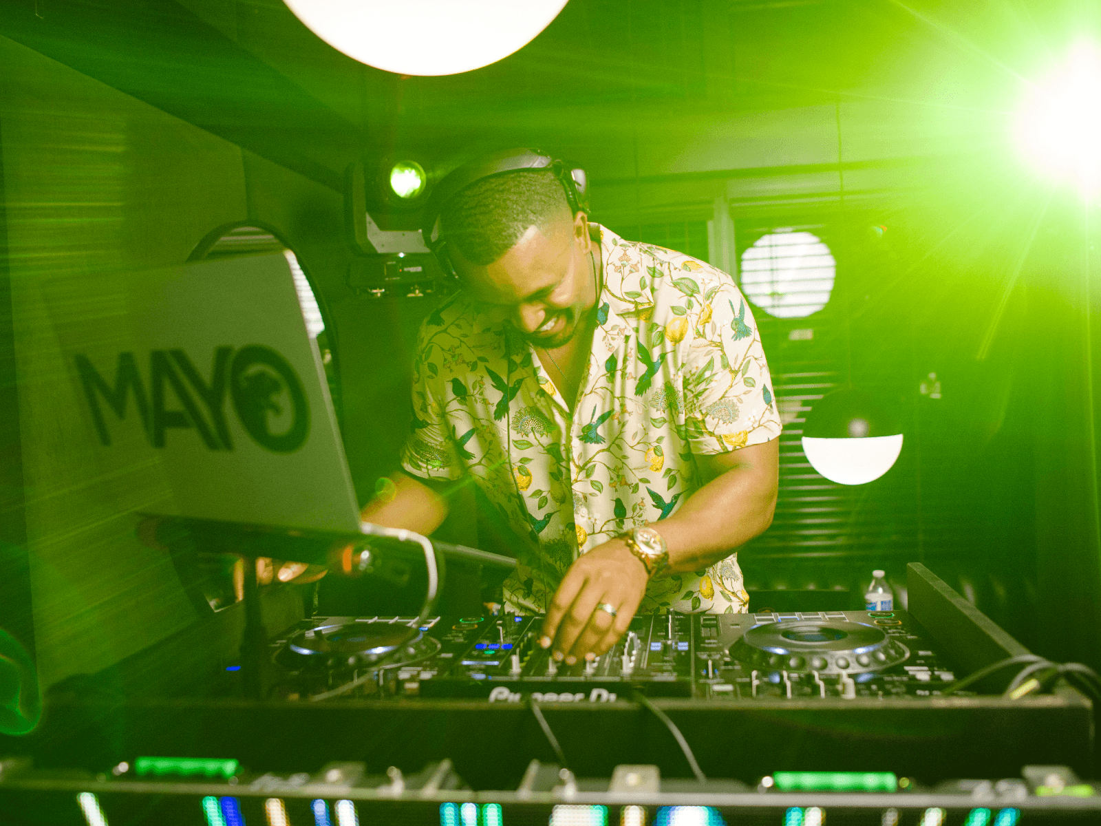 Latto x WingStop event production by Miami Sound Rental