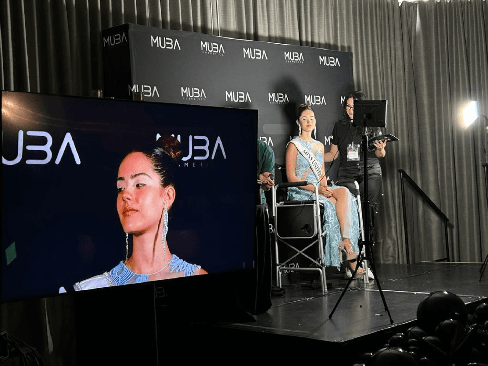 Lights, Camera, Beauty! event production by Miami Sound Rental