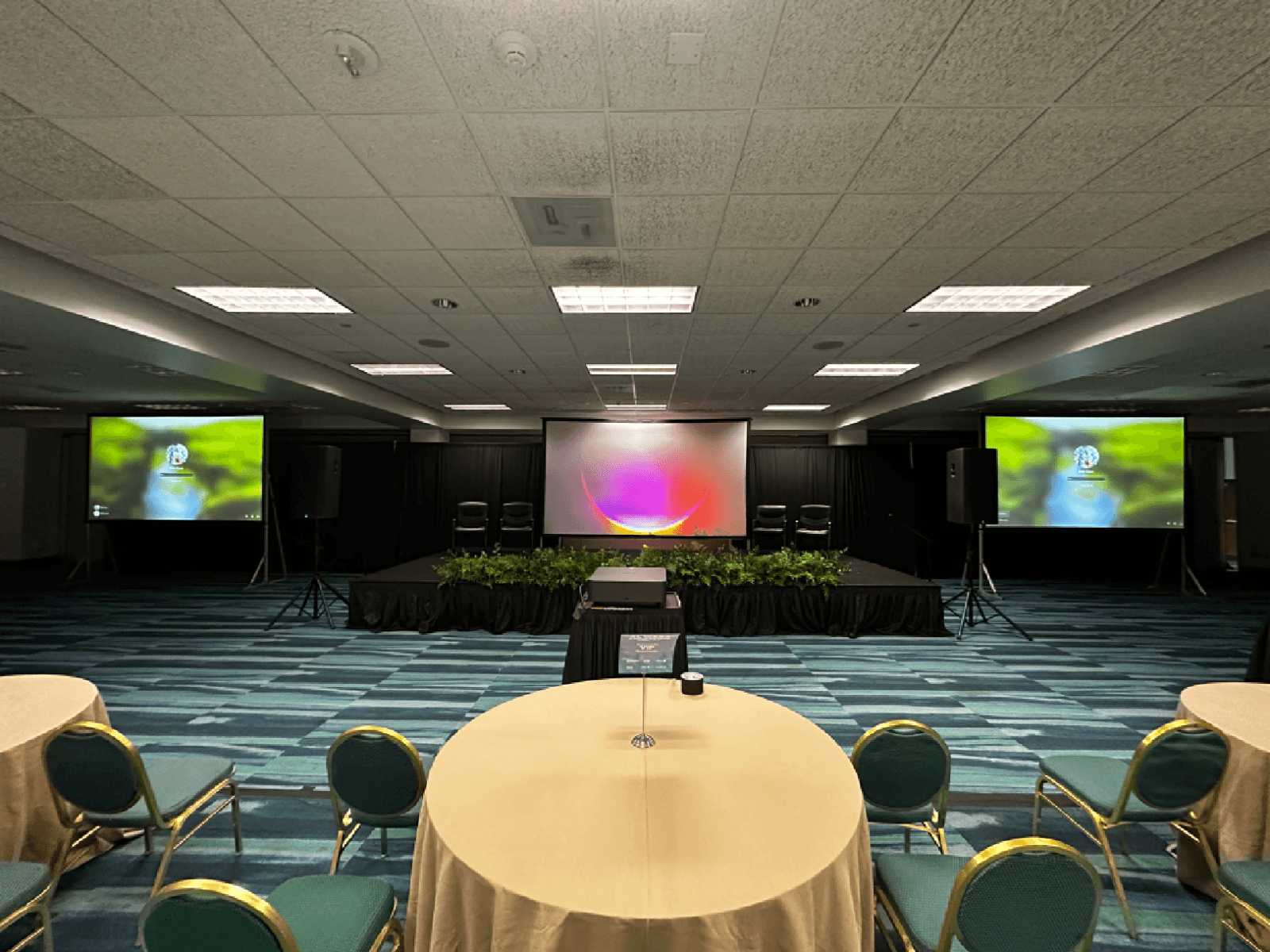 Sonic Brilliance at AI, WEB3 & REAL ESTATE SUMMIT - MIAMI 2023, event production by Miami Sound Rental