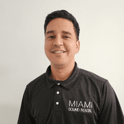 Miami Sound Rental production technician 2