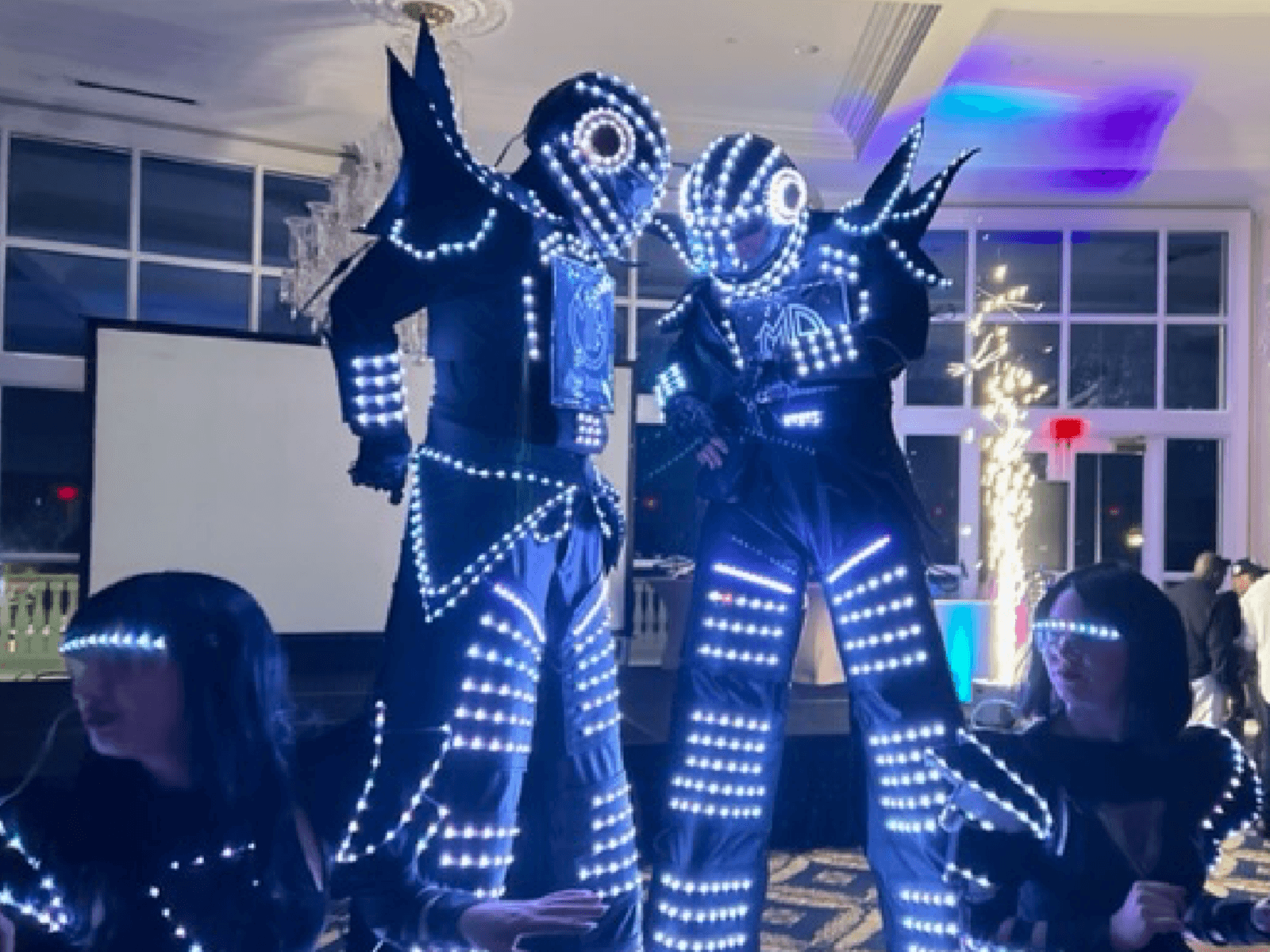 Adding a Spark to the Central Civil Construction Event! event production by Miami Sound Rental