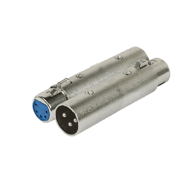 3M pin to 5F pin DMX Converter